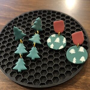 Christmas/Holiday earring set